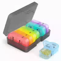 Opret Tablettenbox 7 Tage Deutsch Medikamentenbox Vitaminen 1 st