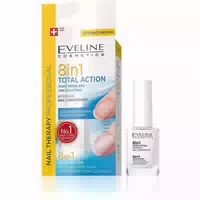 Eveline Cosmetics 8in1 Total Action Professionelle Nagel Aufbau Serum 12 ml