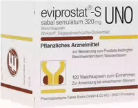 Eviprostat S Uno Sabal Serrulatum 120 Weichkapseln