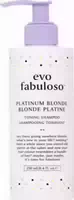 Evo Hair Fabuloso Platinum Blonde Toning Shampoo