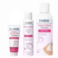 Evolsin Ekzem & Neurodermitis Creme Doppelpack Mindert Juckreiz & Beruhigt Gereizte Haut
