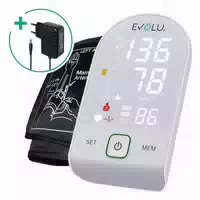 Evolu Intelligent Oberarm Blutdruckmessgerät Mit Beleuchtetem Display