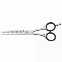 Excellent Haarschere – Beidseitig Verzahnt, Ergonomischer Soft Grip