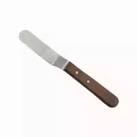 Metallspatel Mit Holzgriff
