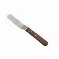 Excellent Metallspatel mit Holzgriff
