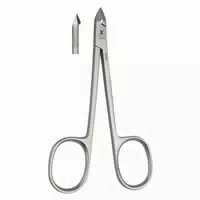 Excellent Solingen Nagelhautzange, Schneide 5 Mm Mit Scherengriff