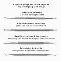 Nagelreinigungs Set 4 Tlg