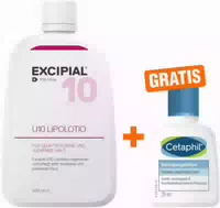Excipial U 10 Lipolotion 500 ml Gratis Cetaphil Reinigungslotion 29 ml