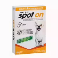 Shieldon Spot On Floh und Zeckenschutz für Kleine Hunde 12,5 ml