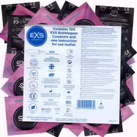 «bubblegum» 100 Transparente Kondome Mit Kaugummi Aroma 100 Kondome 100 St