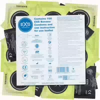 Exs Banana Scented Oral Latex Dam