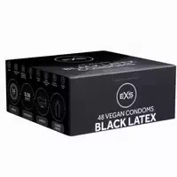 Exs Black Latex Comfy Fit