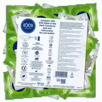 «glowing Condoms» Leuchtkondome 100 Kondome 100 St