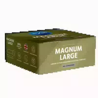«magnum» Extra Large, Xxl Kondome für Noch Mehr Freiraum 3 Kondome 3 st