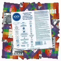 «pride» Anatomische Kondome Im Regenbogen Design 144 Kondome 144 St