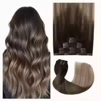 Tape 35cm #2 6 18 Dunkel Braun Bis Chestnut Braun und Dirty 1 st