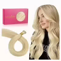Extensions 45cm 50s 3 I Tip#16 22 Hellblond Highlights Goldb 1 st