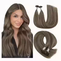 Extensions Echthaar Bondings Remy Keratin U 35 cm U Tip 1 U 1 st