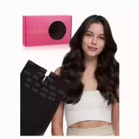 Extensions Clip in Echthaar Remy 20cm 50g #2 Dunkel Braun 1 st