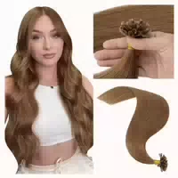 Extensions Echthaar Bondings Keratin Utip Remy 50 50 cm 25g 1 st