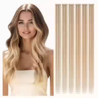Extensions Echthaar Clip Remy Strähnen 33g 30cm #12 613 Bala 1 st