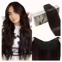 Extensions Echthaar Clip Remy Tresse 35 cm 55 g #2 Dunkelb 1 st