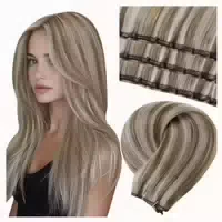 Extensions Echthaar Microbead Platinblond 45cm 50g 45cm 50g 1 st