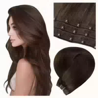 Extensions Echthaar Micro Beads Remy Braun Ombre 40cm 50g 2 1 st
