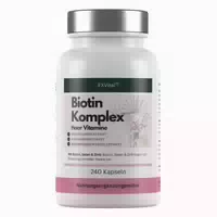Exvital Biotin Komplex Kapseln, Hochdosiert 10 000µg Biotin Pro Tag