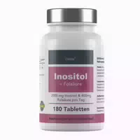 Exvital Inositol Vitamin B8 mit Folsäure 180 Tabletten 90 g