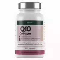 Exvital Q10 Coenzym Kapseln, Hochdosiert 200mg Pro Tag, Vegan & Tierversuchsfrei