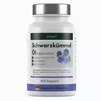 Exvital Schwarzkümmelöl Kapseln, aus Ägyptischen Anbau 280 g