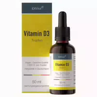 Exvital Vitamin D3 Tropfen Hochdosiert 50 ml