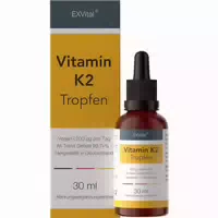 Exvital Vitamin K2 Tropfen Menaquinon Mk 7 All Trans Vitamin Hochdosiert