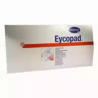 Eycopad Augenkompressen 70x85 mm Unsteril 50 st Kompressen