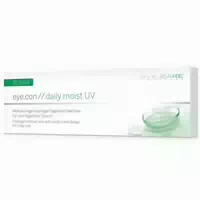 Eye Con Daily Moist Weiche Tageslinsen aus Hydrogel mit Hoher Wasserbindung für Empfindliche Augen