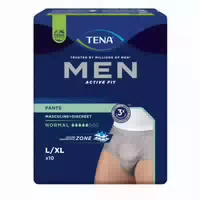 Tena Men Active Fit Pants Normal Grau l Xl bei Inkontinenz