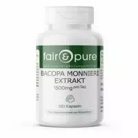 Fair Pure | Bacopa Monnieri Extrakt 1500mg Schluckfreundlich