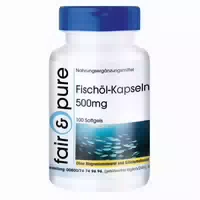 Fair Pure | Fischöl Kapseln 500mg Schluckfreundlich