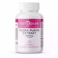 Fair Pure | Muira Puama 1500mg Tagesdosis Schluckfreundlich Vegan
