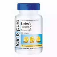 Fair Pure | Omega 3 6 9 Leinöl 1000mg