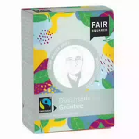 Fair Squared Fairtrade Jubiläum Duschseife Grüntee