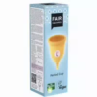 Fair Squared «period Cup» Vegane Menstruationstasse, Gr l