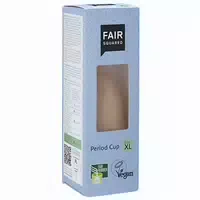 Fair Squared Mensturationstasse aus Naturkautschuk Xl