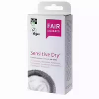 Sensitive Dry – Vegane Kondome ohne Gleitmittel, 10 Stück 10 Kondome 10 st