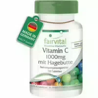 Vitamin C 1000mg Mit Hagebutten 120 Tabletten