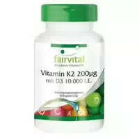 Vitamin K2 200µg Mit D3 10000 I E 90 Kapseln