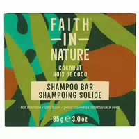 Faith in Nature Festes Shampoo mit Kokosnuss