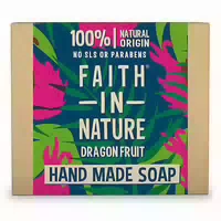 Faith In Nature Hand Made Dragon Fruit Soap Seifenstück