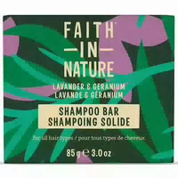 Faith In Nature Lavender & Geranium Shampoo Bar